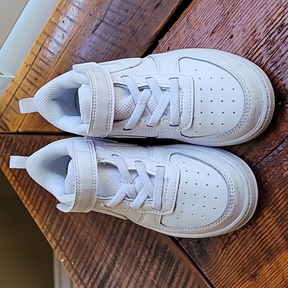 Nike Court Borough Low 2 "White" Toddler Kids' Shoe